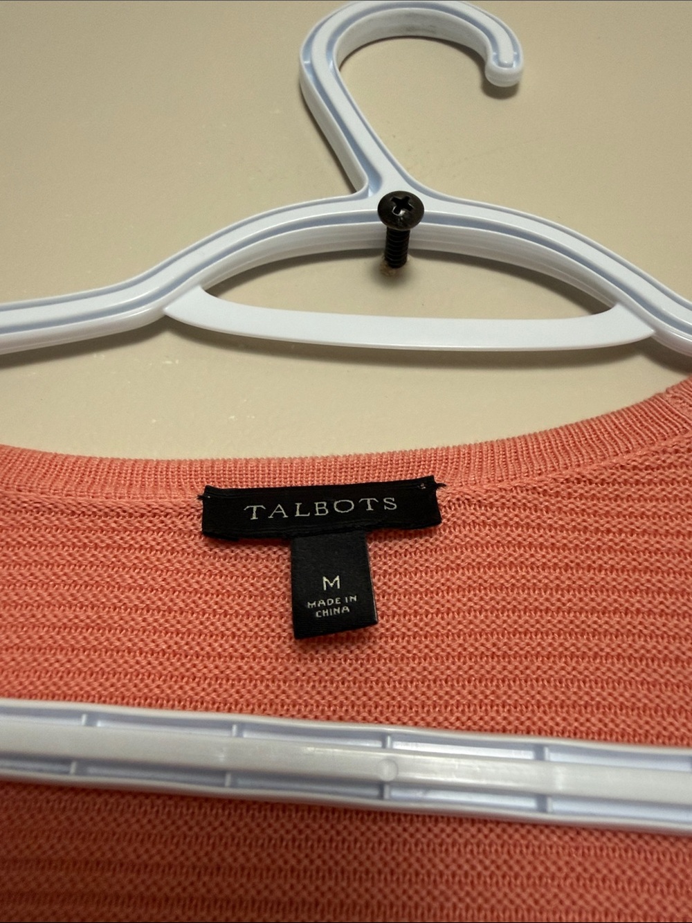 Talbots Ribbed Open Front Long Cardigan Sweater Size Medium - Picture 4 of 8